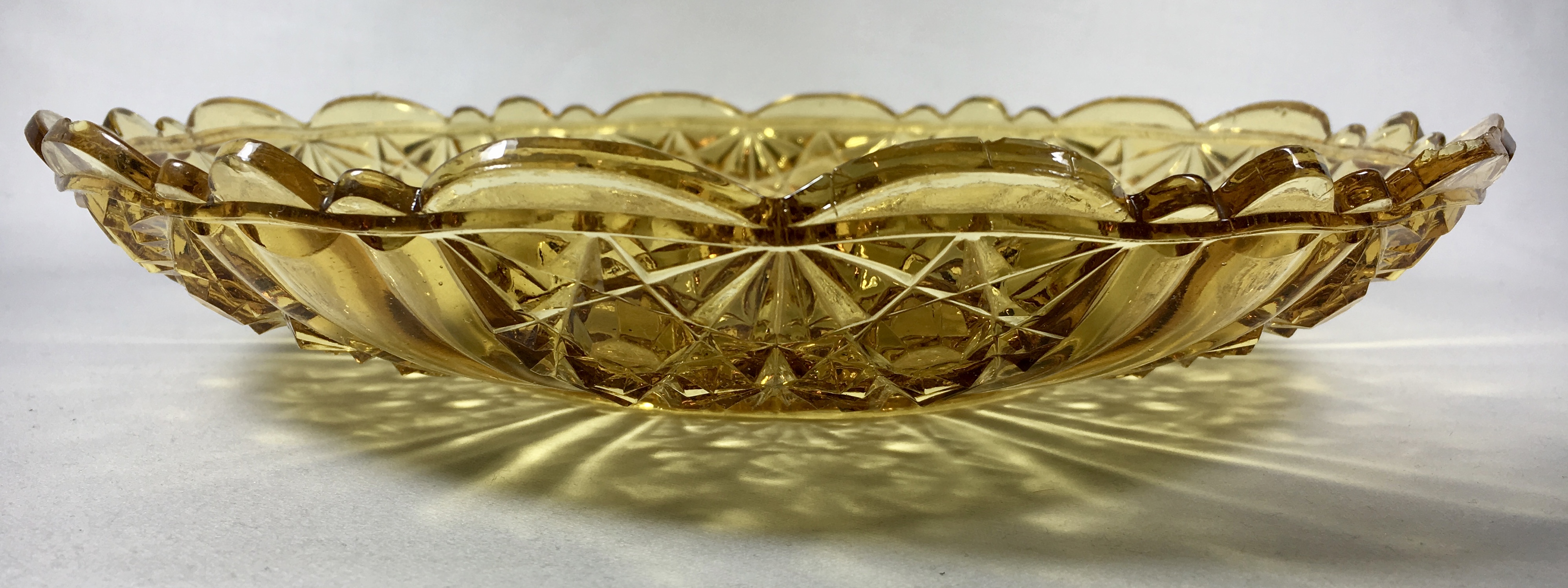 Greener & Co Glass Bowl Side View